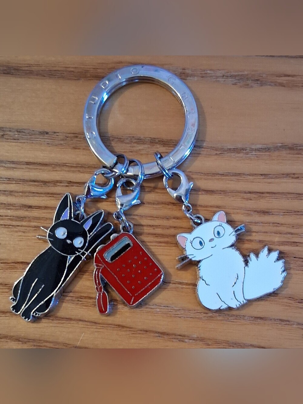 NWOT Studio Ghibli Kikis Delivery Service Anime Japan Cat Bag Charm Key Chain